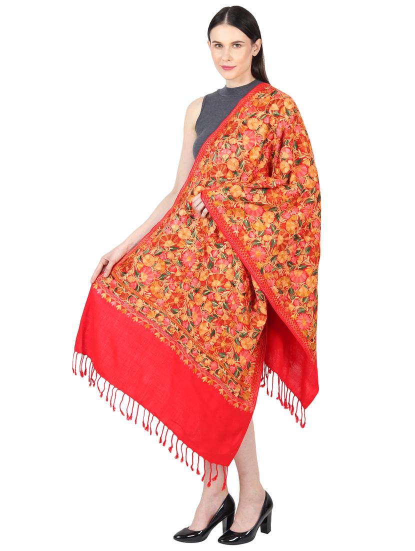 women's floral print stole - 17444511 -  Standard Image - 1