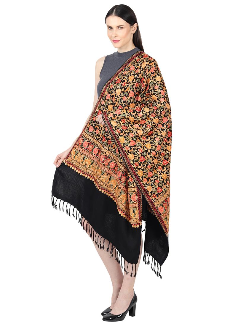 women's floral print stole - 17444518 - Standard Image - 1