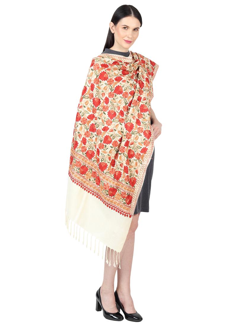women's floral print stole - 17444520 -  Standard Image - 1