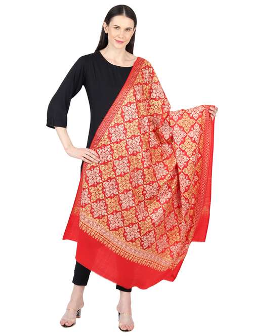 women's embroidered shawl - 17444539 - Standard Image - 0