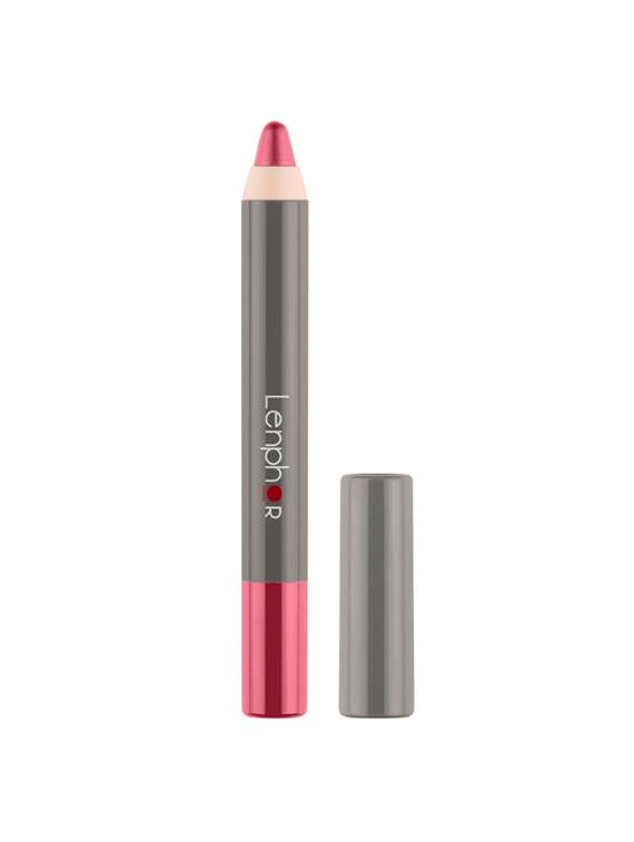 lenphor matt show-off lip crayon wine nude