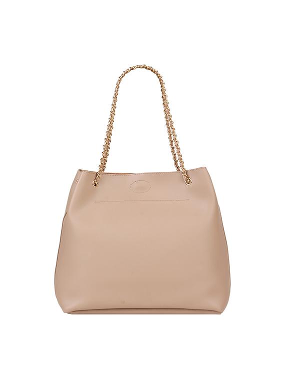 pink leatherette (pu) handbag - 17451078 -  Standard Image - 1