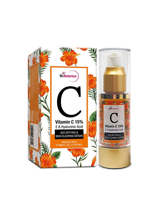 stbotanica vitamin c 15% age defying & skin clearing serum