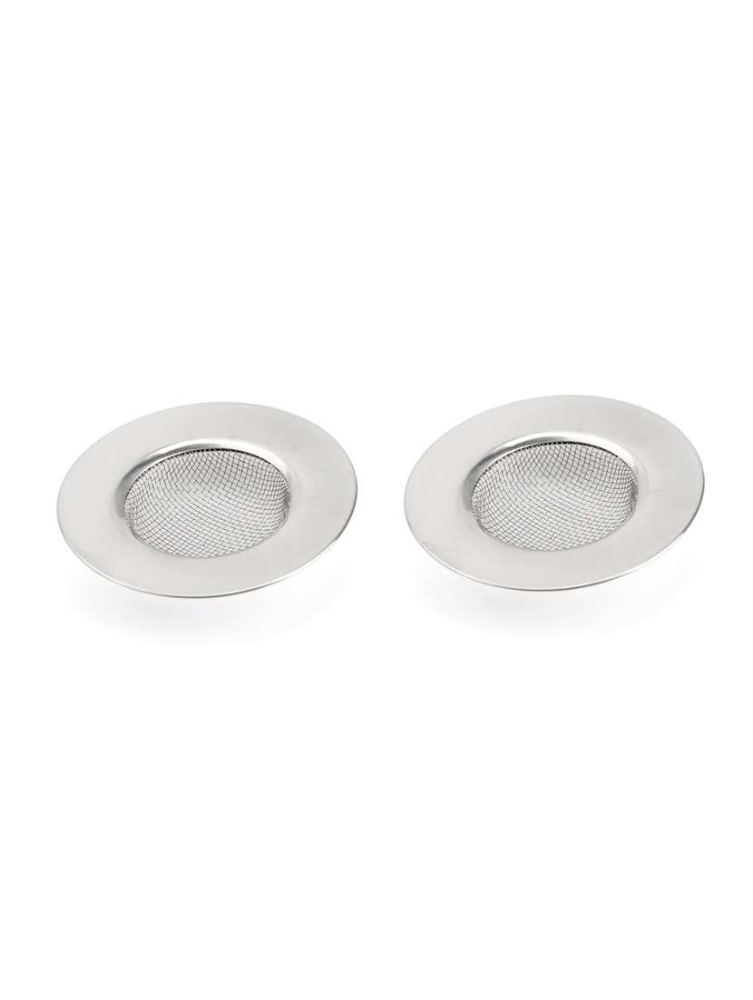  strainer kitchen drain basin basket filter stopper drainer sink jali (set of 2)