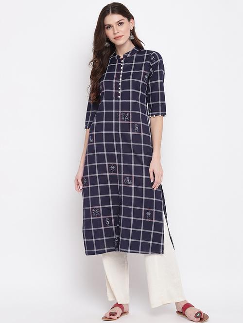 women's straight kurta - 17459459 -  Standard Image - 0