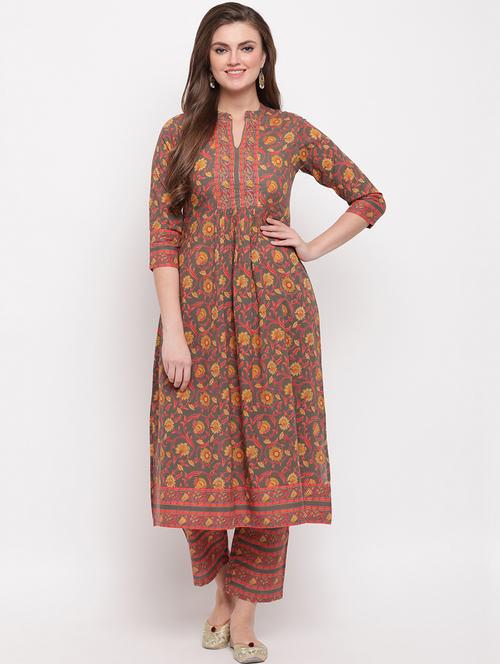 women's flared kurta - 17459494 -  Standard Image - 0