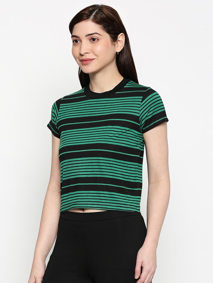 crew neck striped tee - 17461355 -  Standard Image - 1