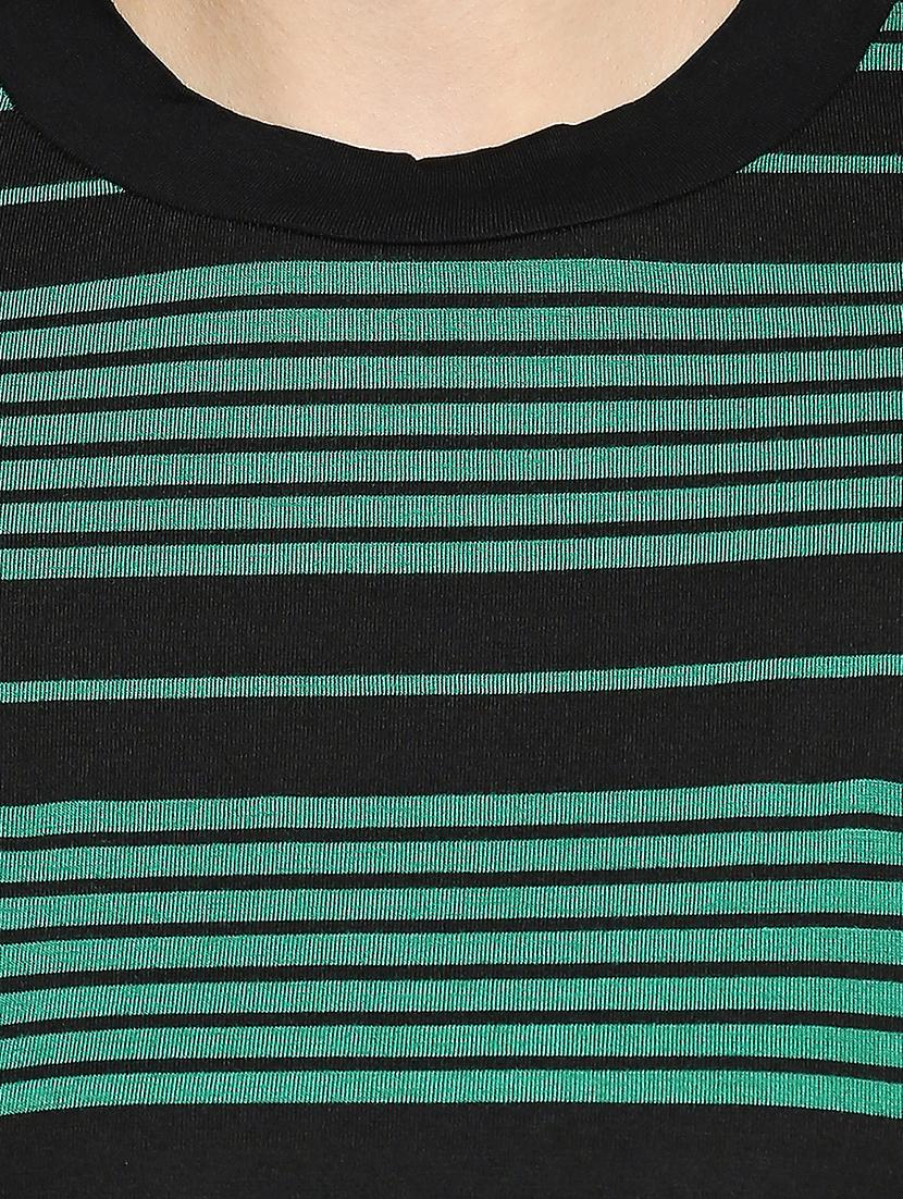 crew neck striped tee - 17461355 - Standard Image - 4