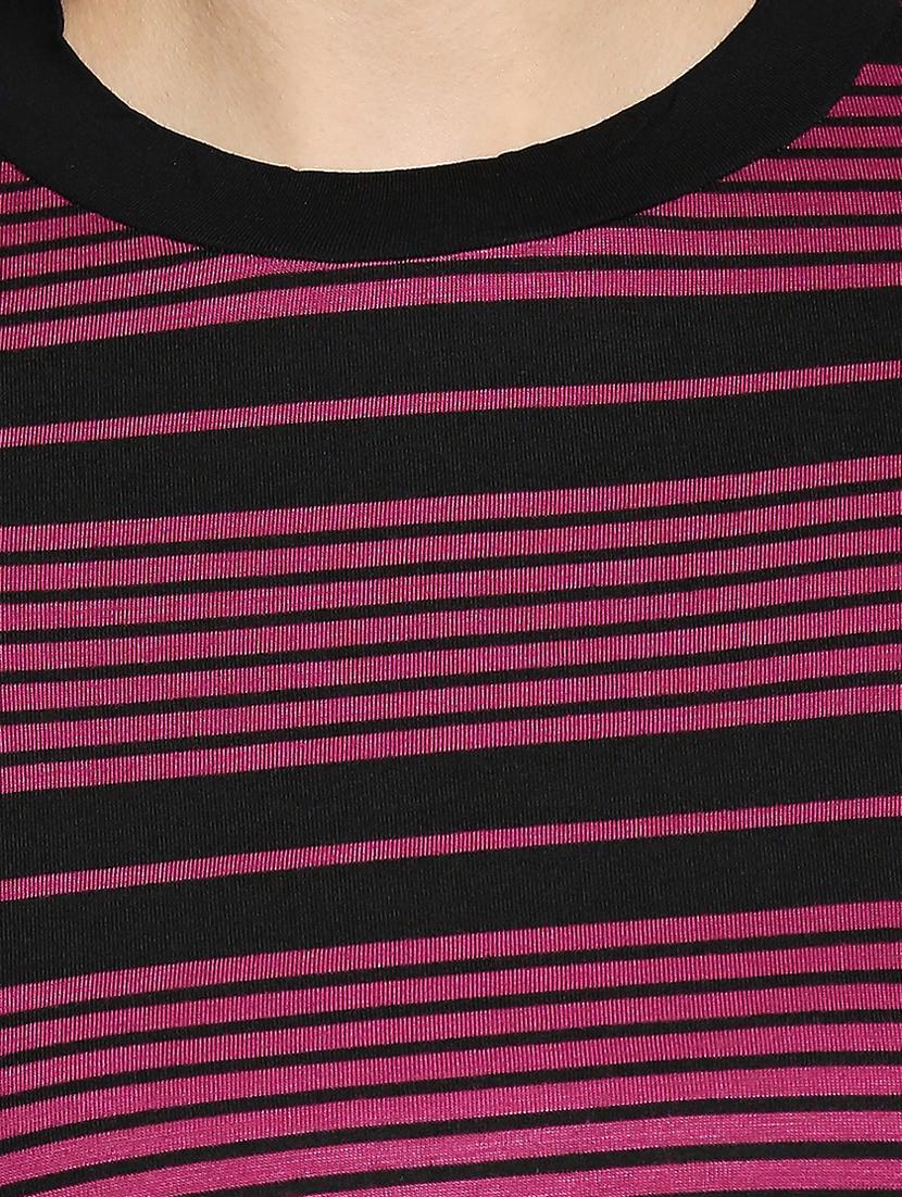 crew neck striped tee - 17461357 - Standard Image - 4