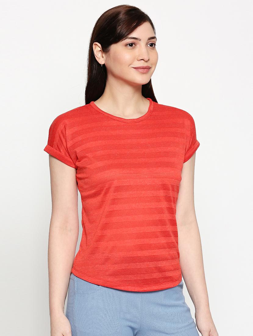 round neck striped  tee - 17461374 -  Standard Image - 1
