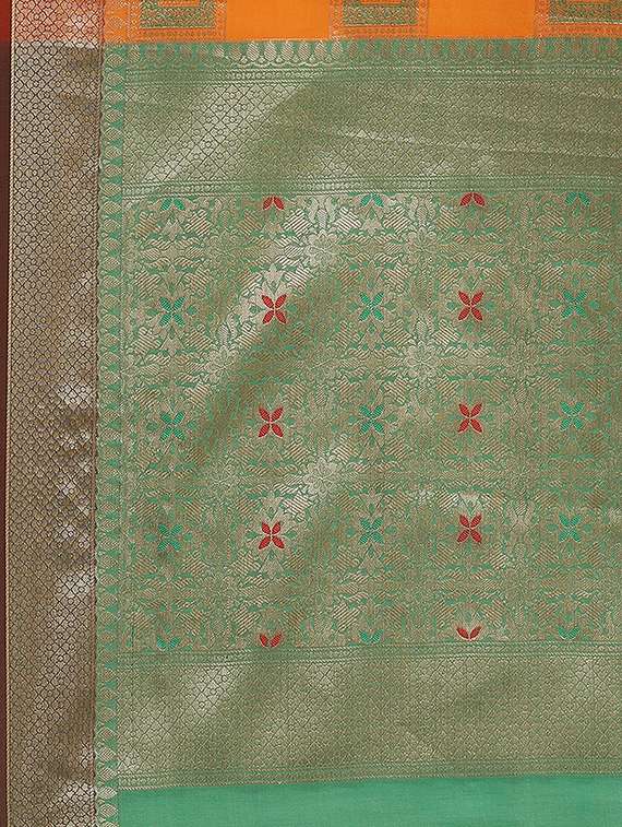 women's banarasi saree with blouse - 17462481 -  Standard Image - 4