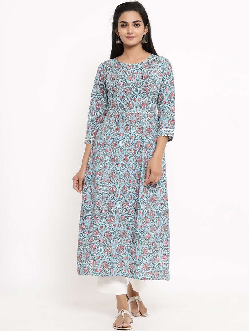 printed suit set with dupatta - 17462510 -  Standard Image - 4