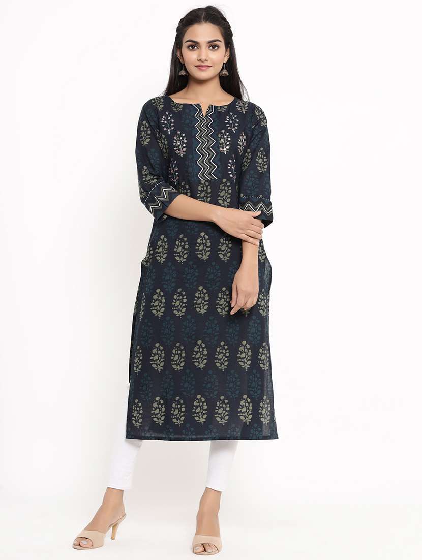 women's straight kurta