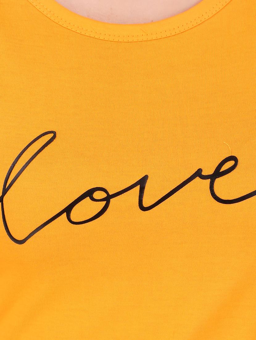 round neck typographic tee - 17462728 - Standard Image - 4