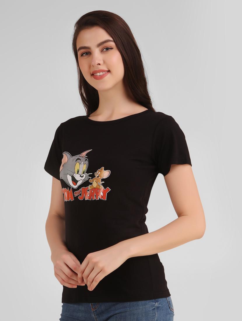 round neck quirky tee - 17462735 - Standard Image - 1