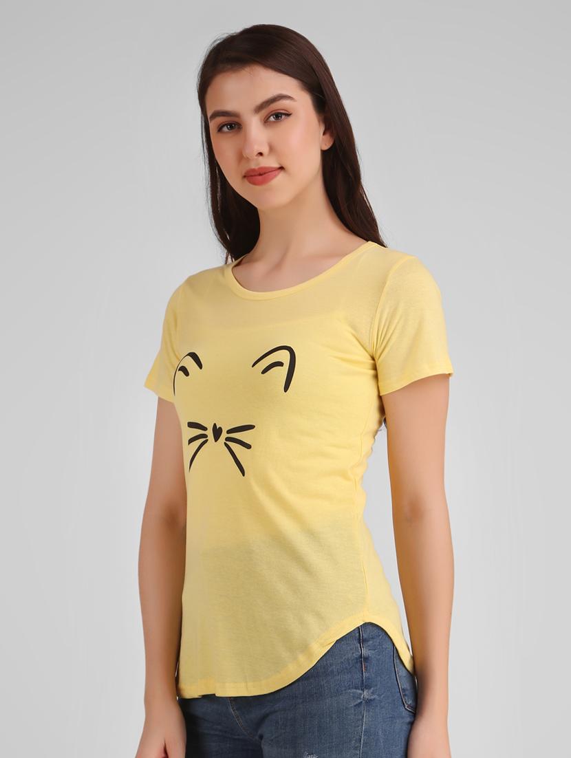 round neck quirky tee - 17462739 - Standard Image - 1