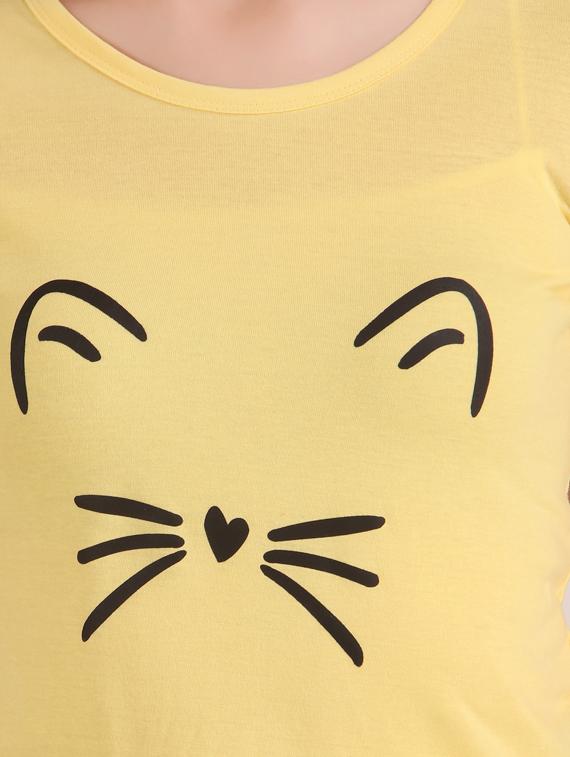 round neck quirky tee - 17462739 - Standard Image - 4
