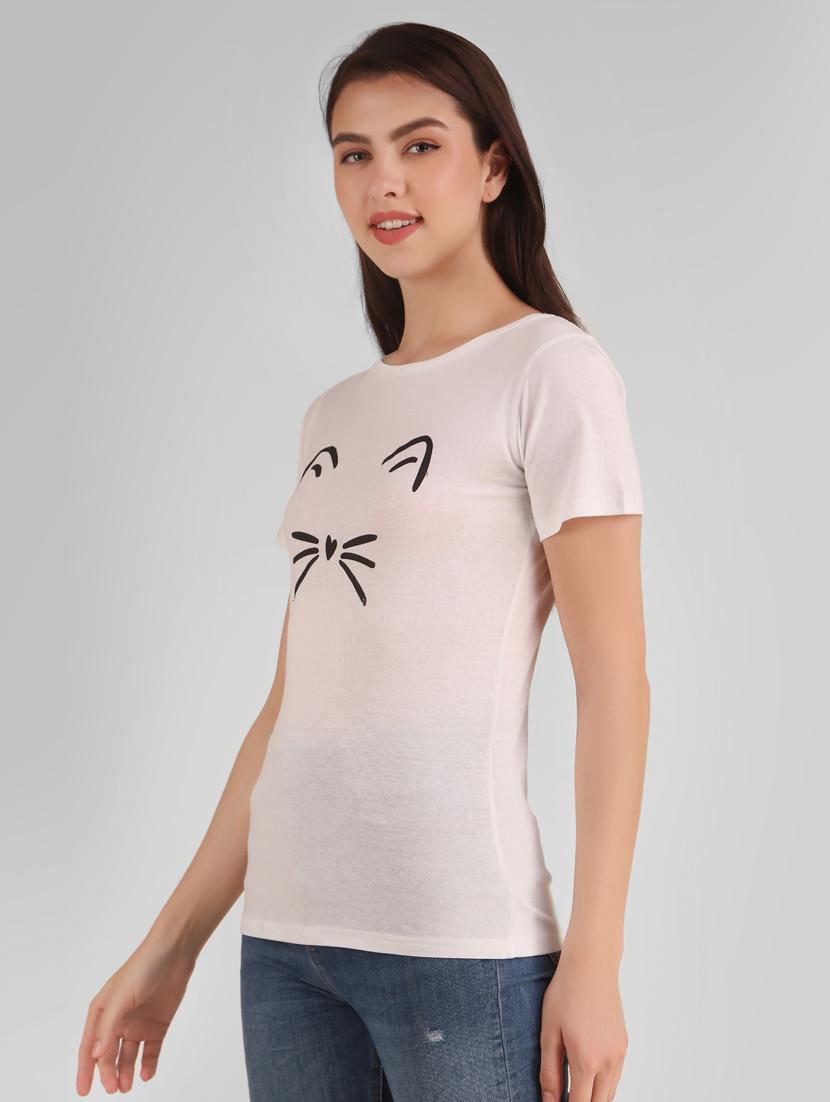 round neck quirky tee  - 17462740 -  Standard Image - 1