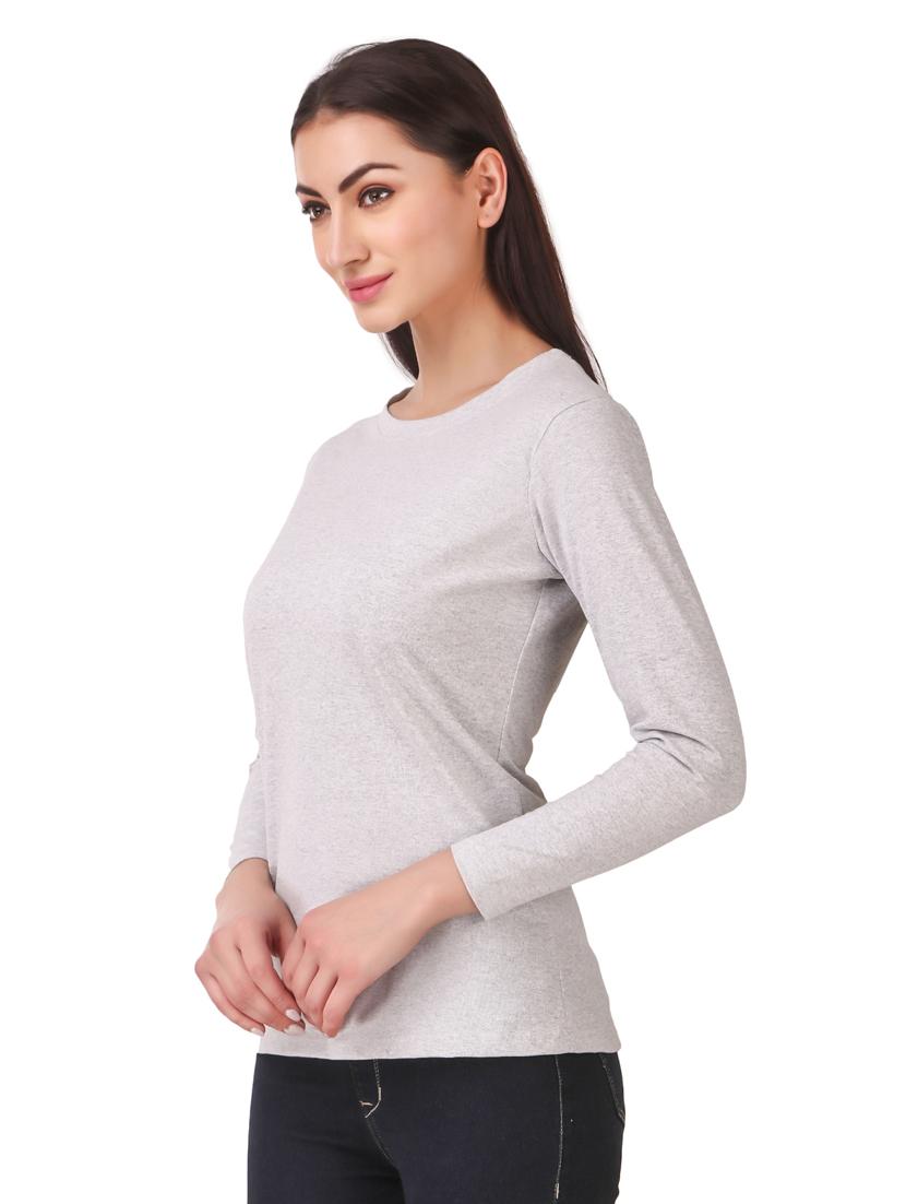 round neck solid tee - 17462746 - Standard Image - 1