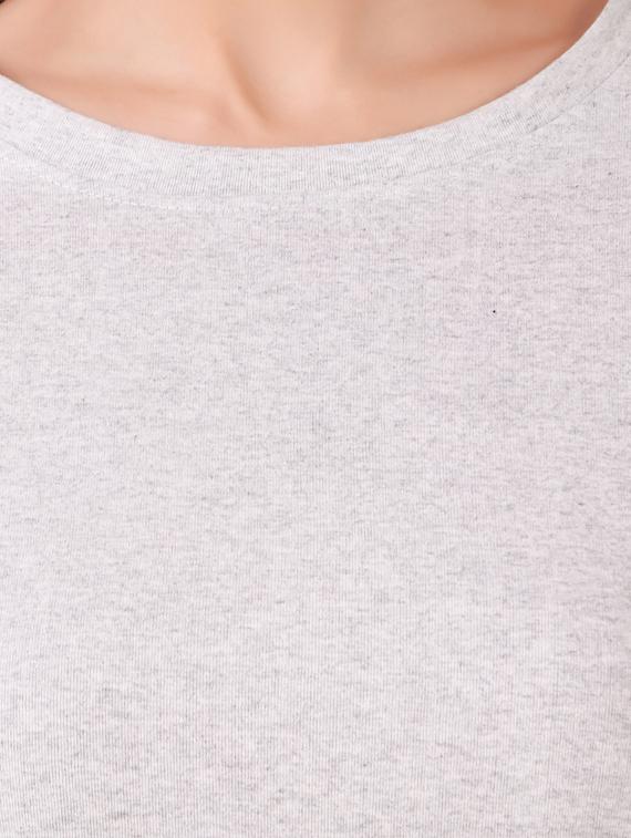 round neck solid tee - 17462746 - Standard Image - 4
