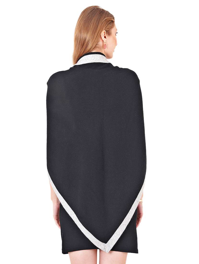 women's black stole - 17462834 -  Standard Image - 1