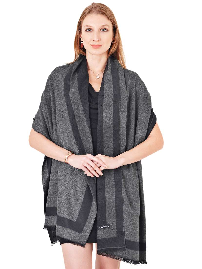 women's grey stole