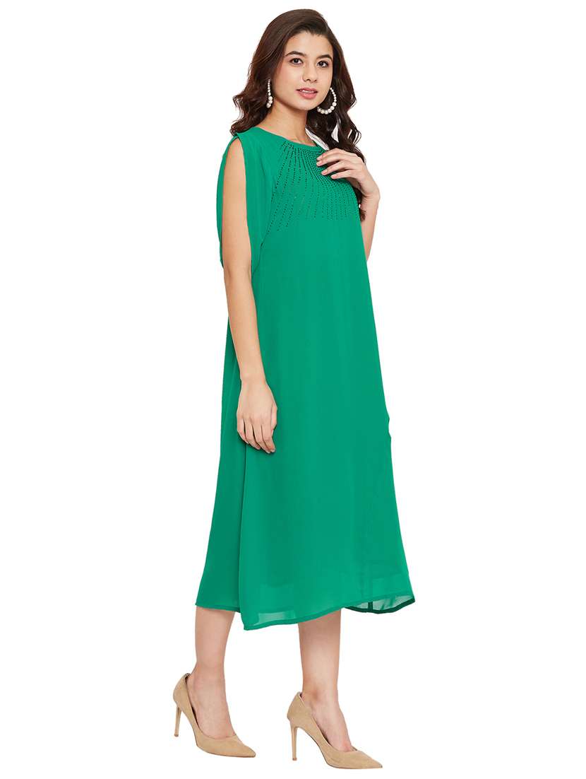 women's midi dress - 17462931 - Standard Image - 1
