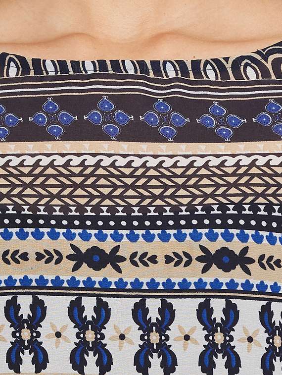 women's a line boat neck top - 17462952 -  Standard Image - 4