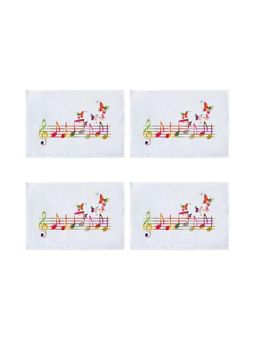  satin polyester dinning table placements set of 4 - 17463027 -  Standard Image - 0