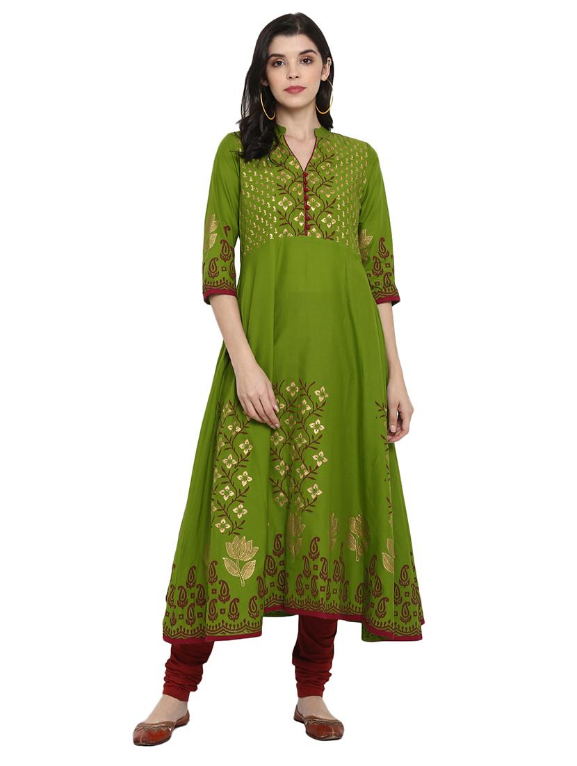 women's asymmetric kurta - 17463048 -  Zoom Image - 0