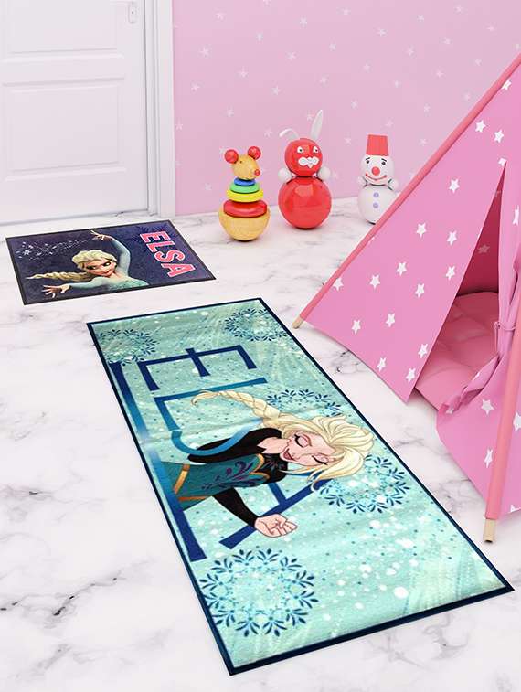   premium kids runner carpet & doormat combo