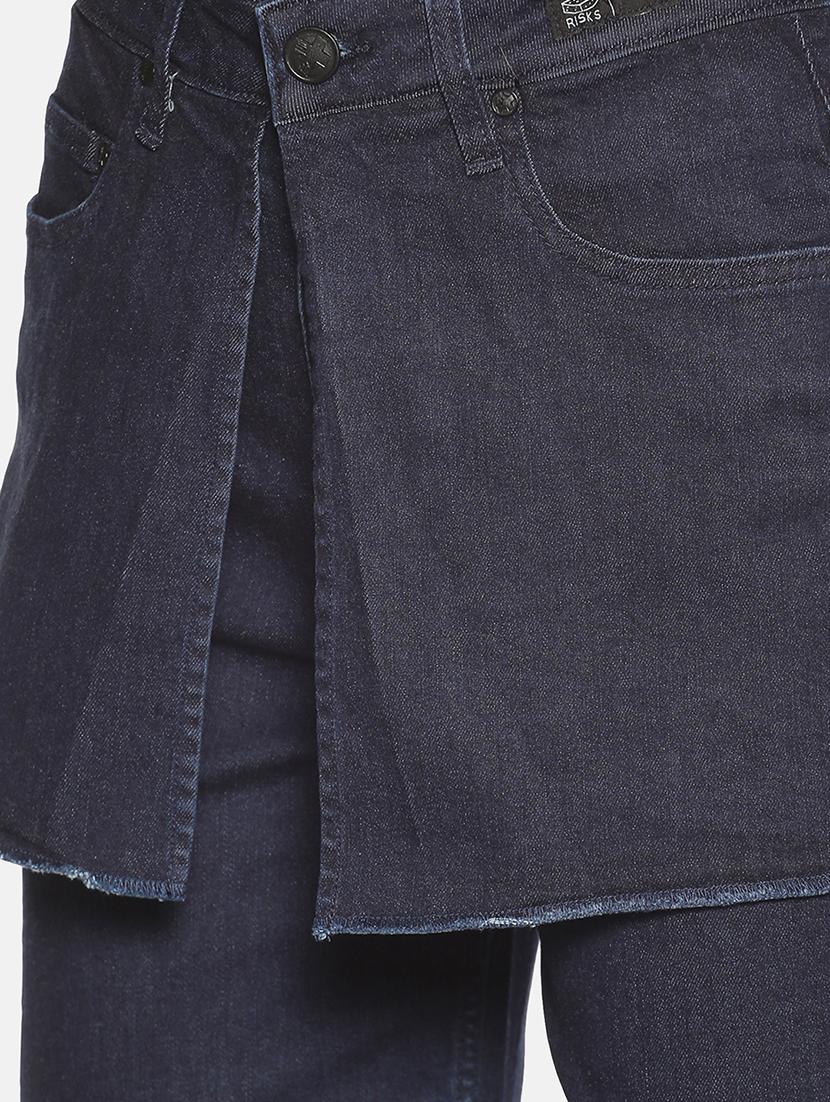 women's plain wide leg jeans - 17465188 - Standard Image - 4