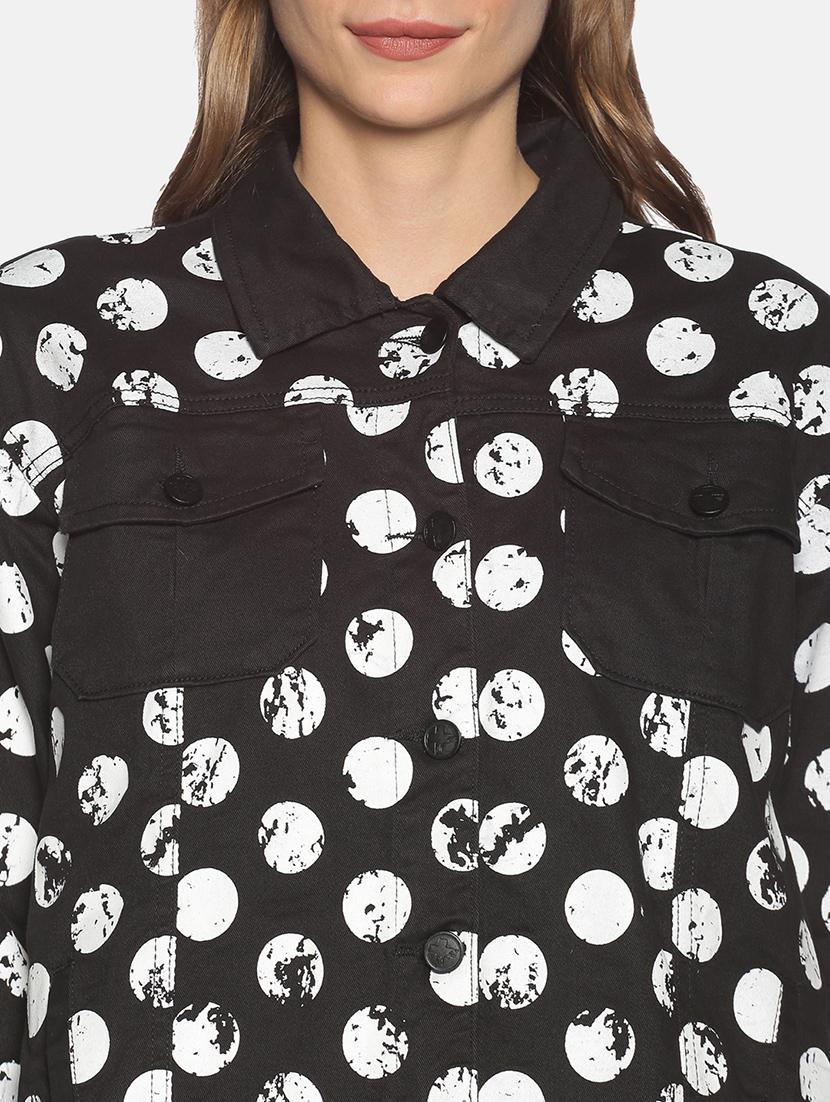 polka dot regular jacket - 17465198 - Standard Image - 4