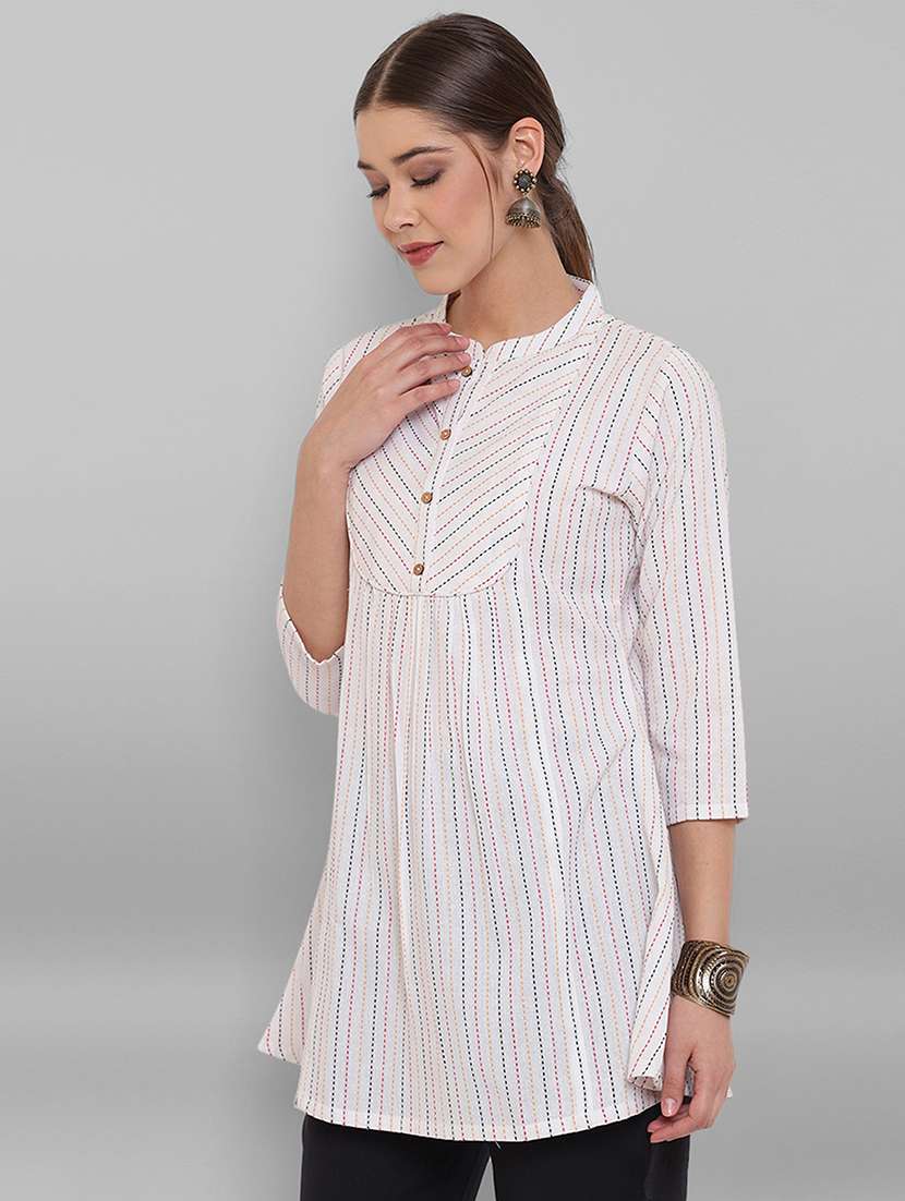 running stitch shirt tunic  - 17465651 -  Standard Image - 1