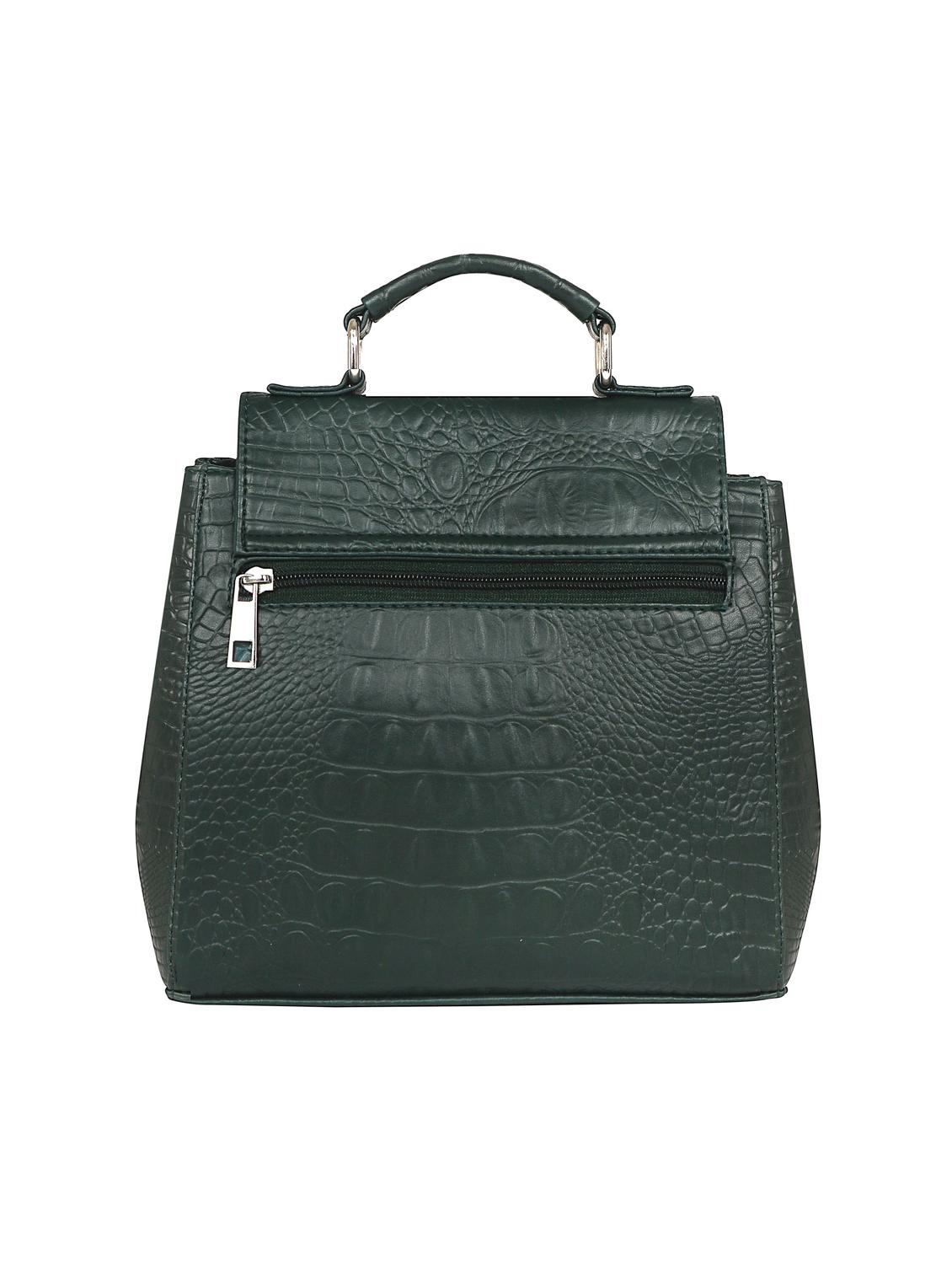green leatherette (pu) sling bag - 17466776 -  Standard Image - 1