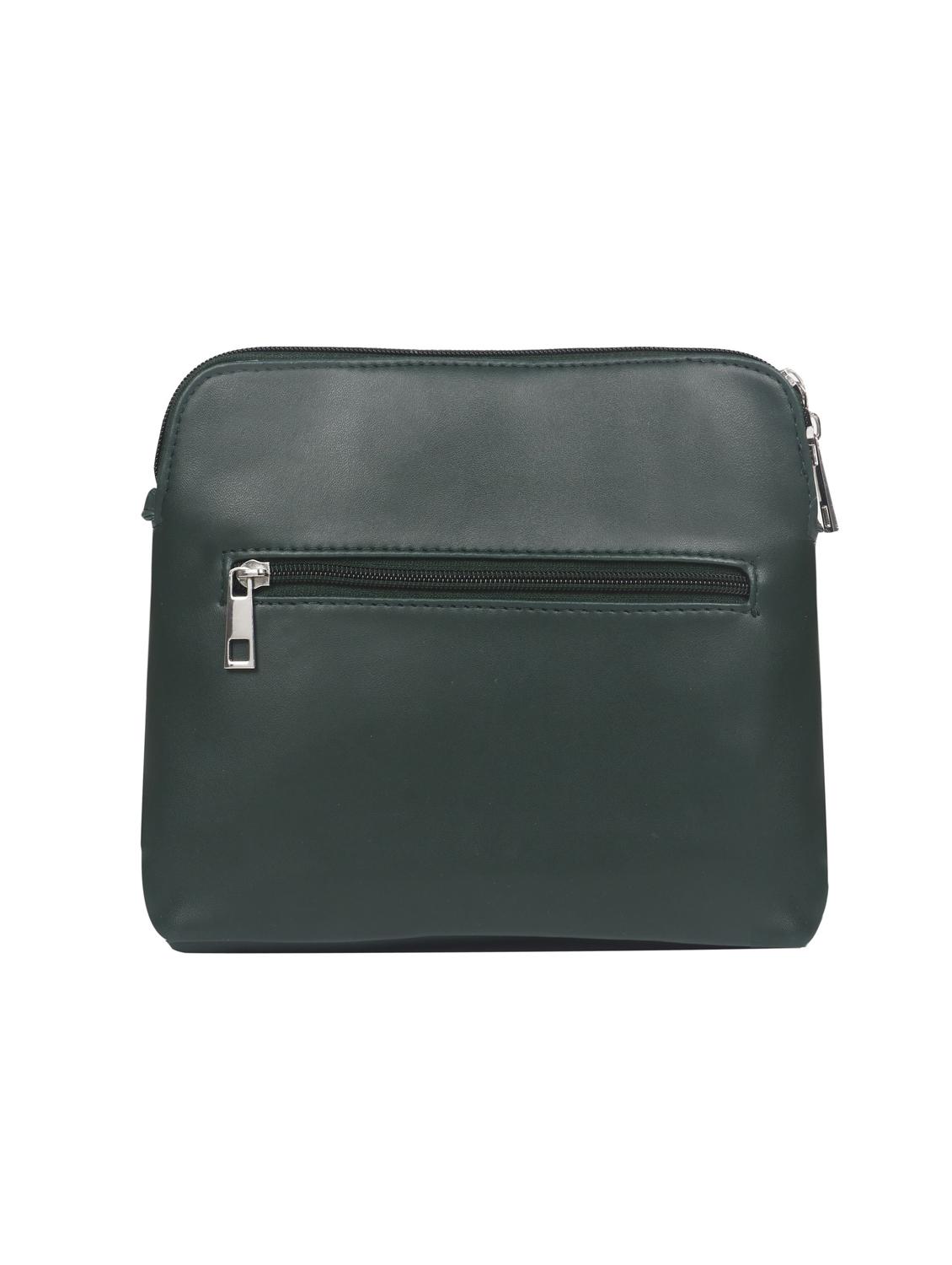green leatherette (pu) sling bag - 17466784 -  Standard Image - 1