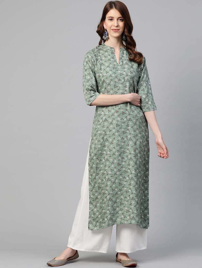 Abstract Straight Kurta