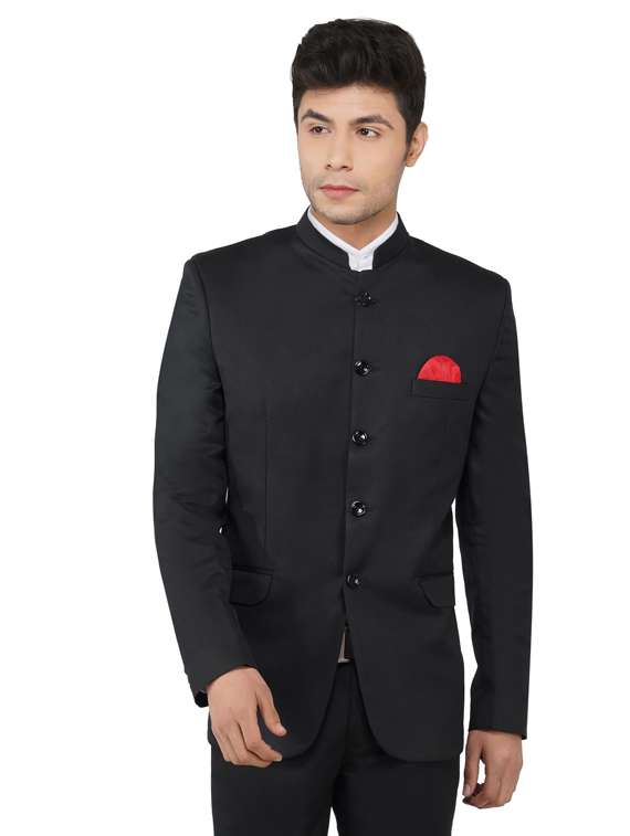 black solid bandhgala