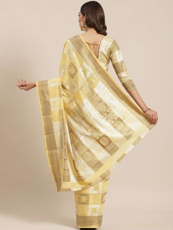 women's banarasi saree with blouse - 17468995 -  Standard Image - 1