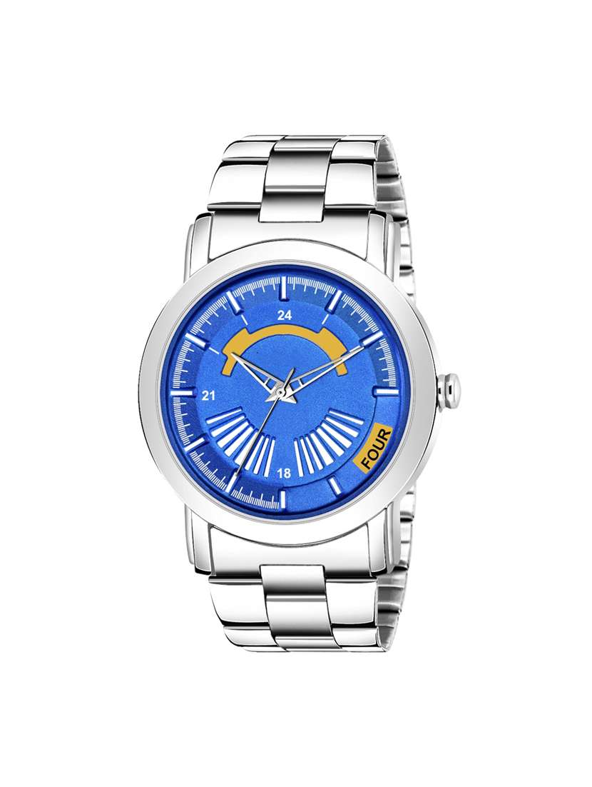 black 101 steel stylish strap with attractive eye catchy black dial professional and casual wear analog watch - for girls