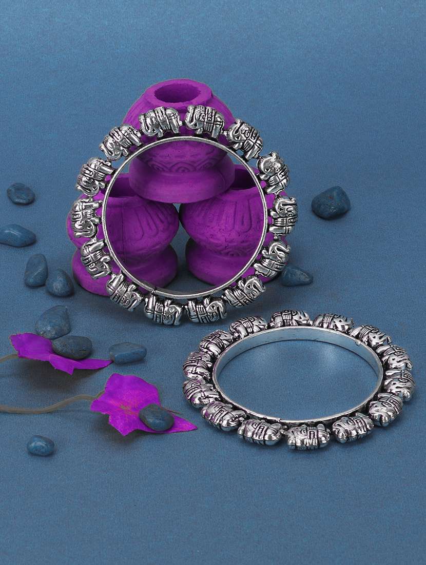 silver plated bangle