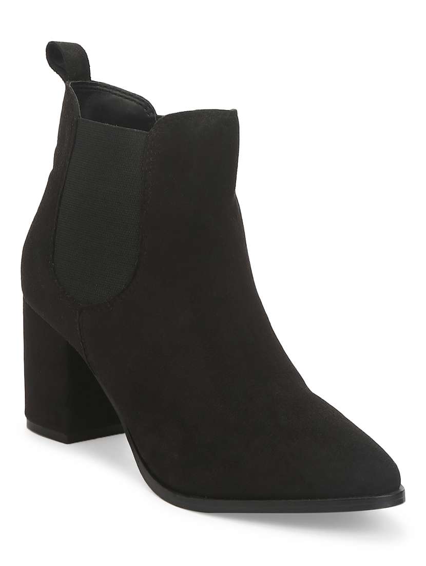 black ankle length boot - 17472865 - Zoom Image - 0