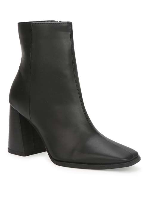black ankle length boot - 17472870 - Standard Image - 0