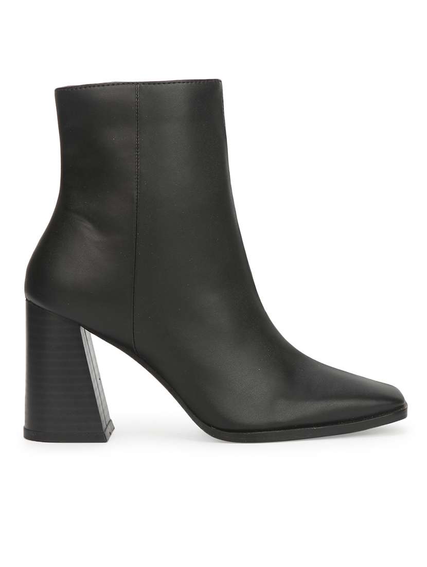 black ankle length boot - 17472870 - Standard Image - 1