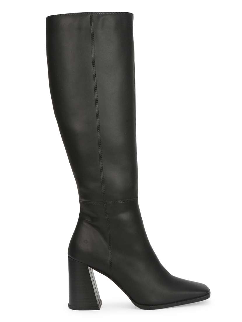 black knee length boot - 17472873 -  Standard Image - 1