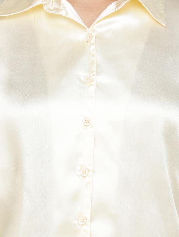 satin straight fit shirt - 17473148 - Standard Image - 4