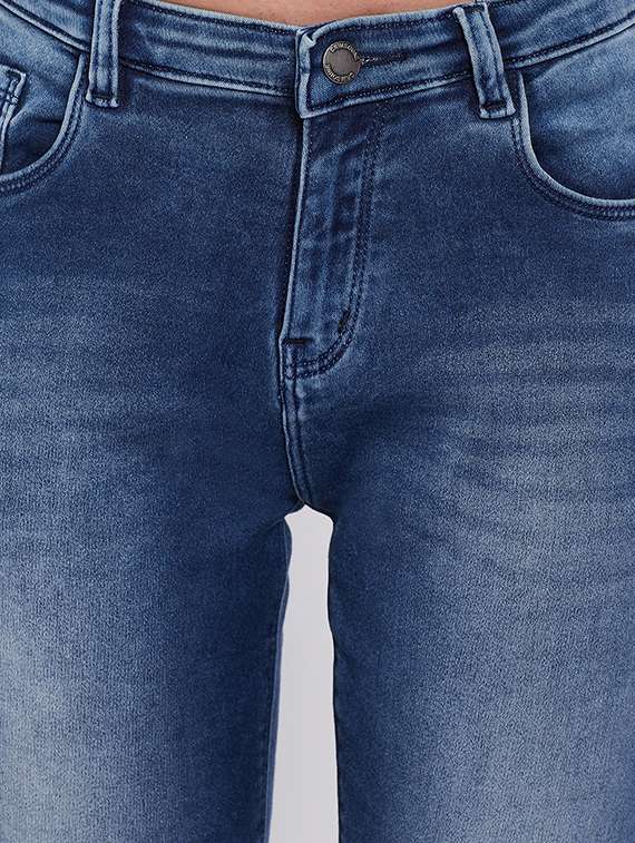 women's plain slim fit jeans - 17473958 -  Standard Image - 4