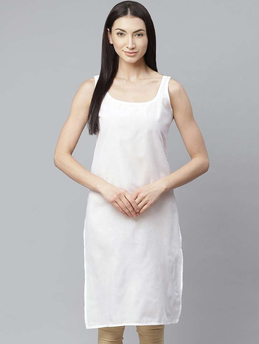 ada set of 2 dark fawn & white camisole  - 17474307 -  Standard Image - 1