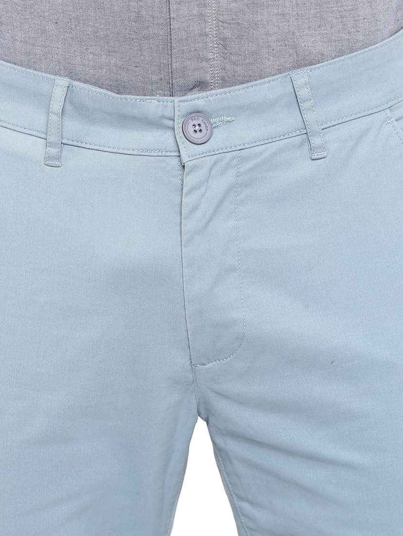 light blue solid chinos  - 17474731 -  Standard Image - 4
