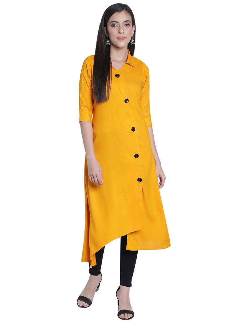 women's asymmetric kurta